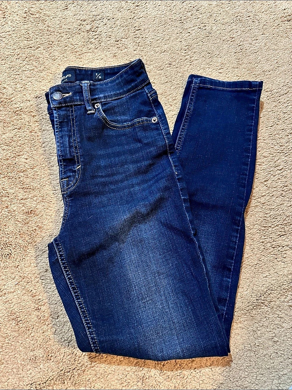 Lucky Brand Bridgette Skinny Jeans in Blue Waist 26